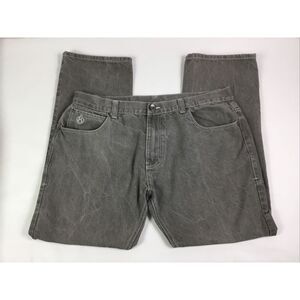 Eight 732 Gray Denim Jeans Mens Sz‎ 42/34 distressed Relax Fit StreetWear Pants